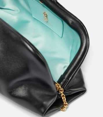 Pochette Bow Tie Small en cuir | Aquazzura