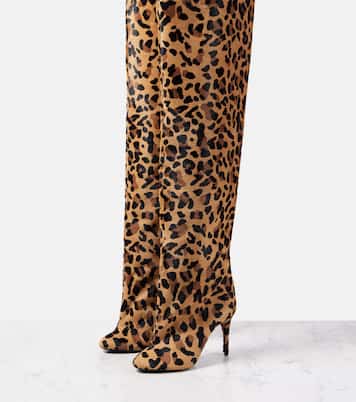 Botas mosqueteras Decollete 90 de pelo de becerro | Alaïa