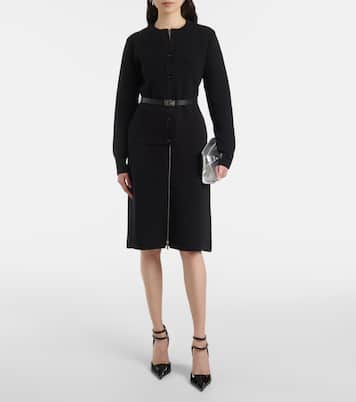 Cardigan con pelle | Ferragamo