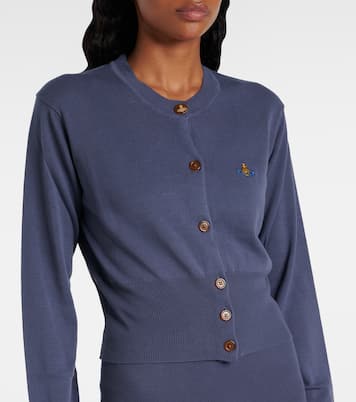 Cropped-Cardigan Bea Orb aus Baumwolle | Vivienne Westwood