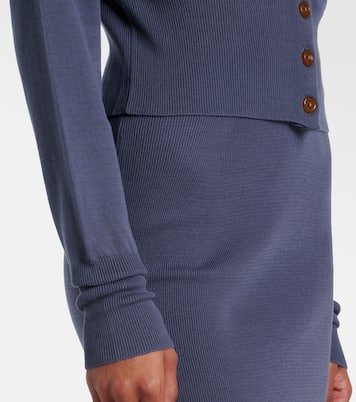 Cropped-Cardigan Bea Orb aus Baumwolle | Vivienne Westwood