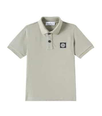 Polohemd aus einem Baumwollgemisch | Stone Island Junior