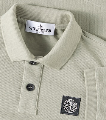 Polohemd aus einem Baumwollgemisch | Stone Island Junior