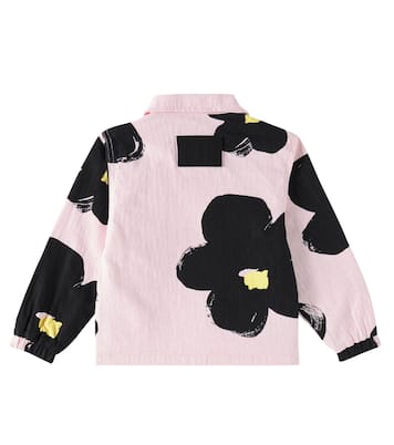 Giacca in cotone con stampa floreale | Marc Jacobs Kids