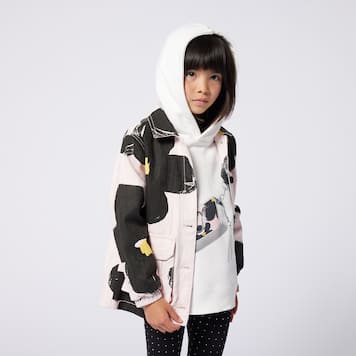 Giacca in cotone con stampa floreale | Marc Jacobs Kids