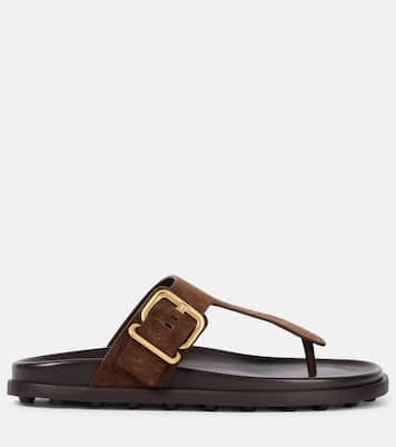 Suede thong sandals | Tod's