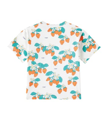 T-shirt Strawberries in jersey di cotone | Tinycottons