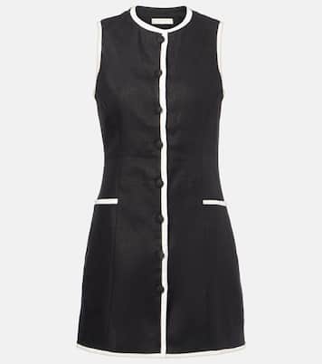 Vestido corto Leria de lino | Faithfull