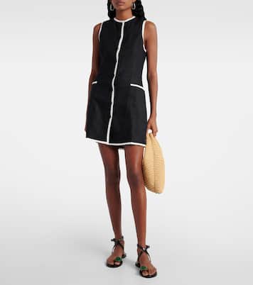 Vestido corto Leria de lino | Faithfull