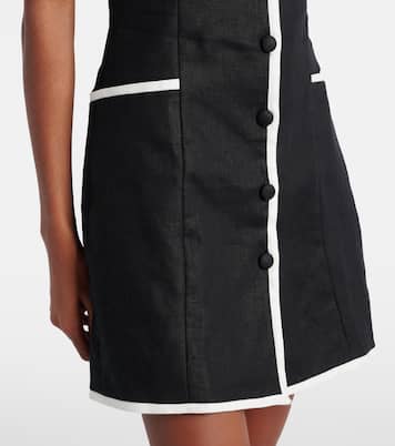 Vestido corto Leria de lino | Faithfull