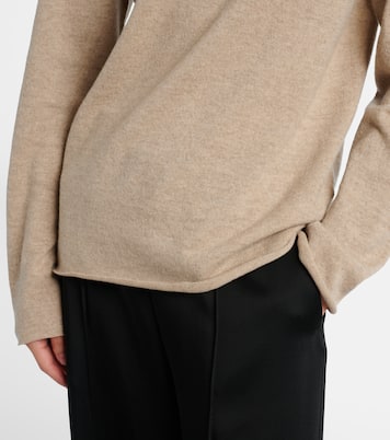 Cashmere turtleneck top | Jil Sander