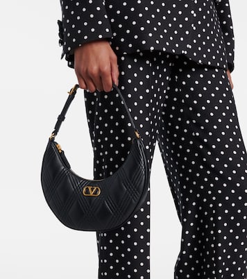 Borsa a spalla Quiltie 67 Mini in pelle | Valentino Garavani