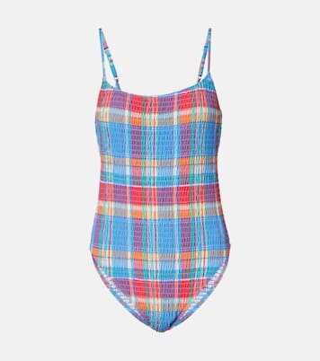 Smocked Kennedy checked swimsuit | Polo Ralph Lauren