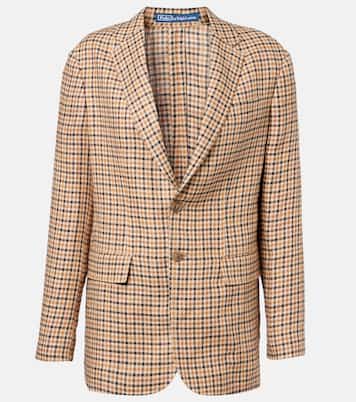 Blazer en lin à carreaux | Polo Ralph Lauren