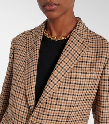 Blazer en lin à carreaux | Polo Ralph Lauren