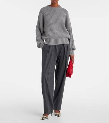 Jersey Lennox de cachemir acanalado | Khaite
