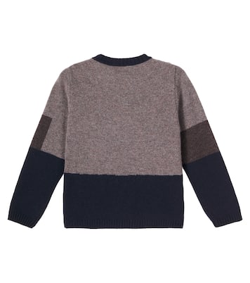 Jacquard wool sweater | Bonpoint
