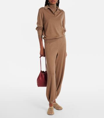 Luciole cashmere-blend polo sweater | Loro Piana