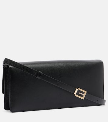Double T leather shoulder bag | Tom Ford