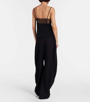 Nylon-trimmed top | Acne Studios