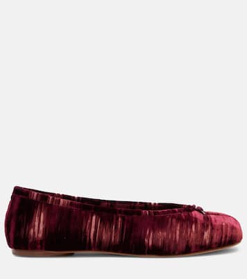 Bailarinas Tabi de terciopelo  | Maison Margiela