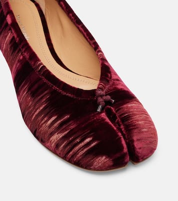 Bailarinas Tabi de terciopelo  | Maison Margiela