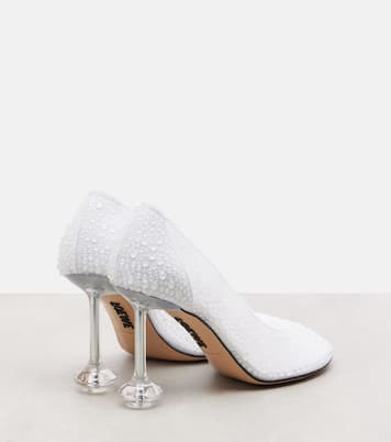 Toy 90 embellished mesh pumps | Loewe