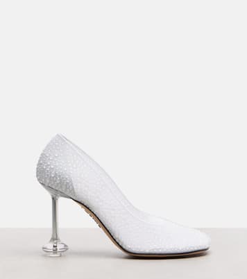 Toy 90 embellished mesh pumps | Loewe