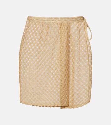 Lamé wrap skirt | Missoni