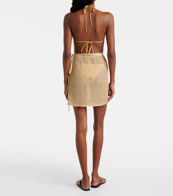 Lamé wrap skirt | Missoni