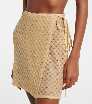 Lamé wrap skirt | Missoni