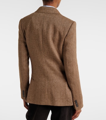Herringbone linen, wool, and silk blazer | Polo Ralph Lauren