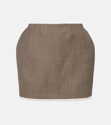 Wool miniskirt | Magda Butrym