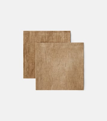 Alfeo set of 2 linen napkins | The House of Lyria