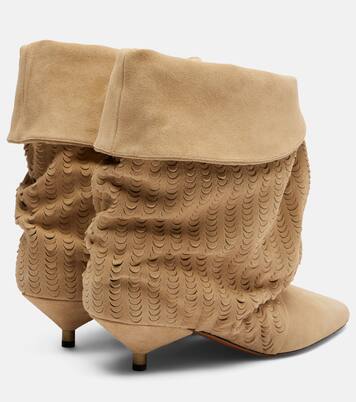 Edrik 45 perforated suede ankle boots | Isabel Marant