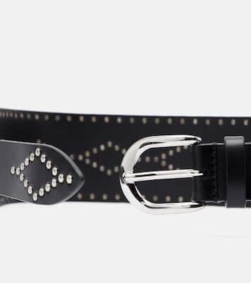 Lucie studded leather belt | Isabel Marant