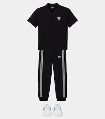 Polohemd Medusa aus Baumwoll-Piqué | Versace Kids