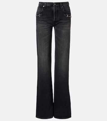 Horsebit wide-leg jeans | Gucci