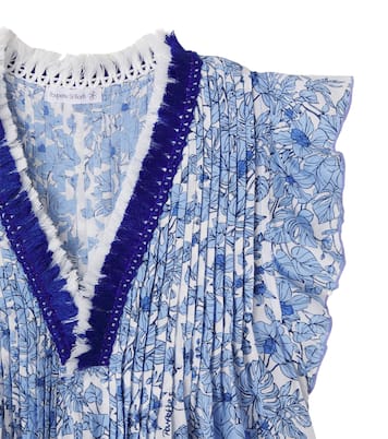 Sasha floral pleated dress | Poupette St Barth Kids