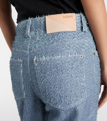 Leather wide-leg pants | Loewe