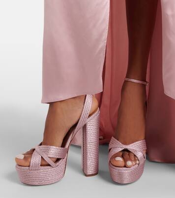 Sundance Plateau platform sandals | Aquazzura