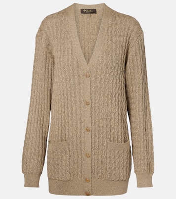 Bihar cable-knit cardigan | Loro Piana