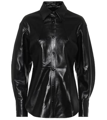 Camisa Xiao de piel | Isabel Marant
