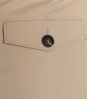 Pantalones rectos de algodón | Prada