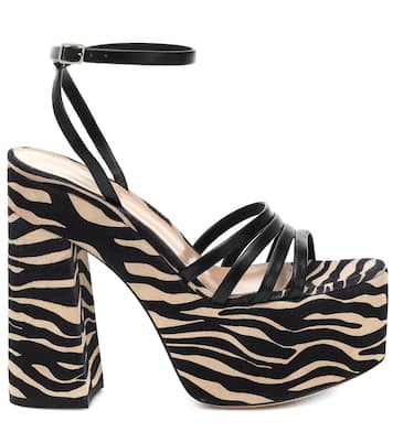 Sandali Ursula 150 in pelle con platform | Gianvito Rossi