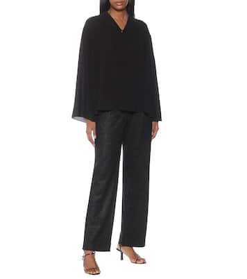 Hose Nicola aus Tweed | Deveaux New York