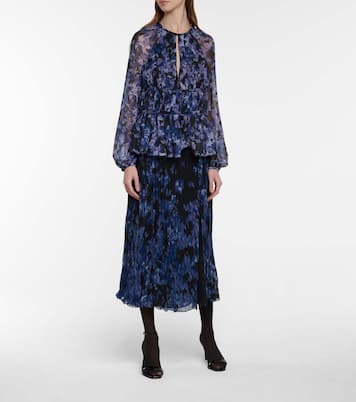 Blusa Therese estampada | Altuzarra