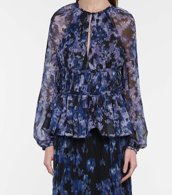 Blusa Therese estampada | Altuzarra