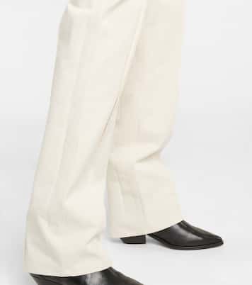 Dilirok high-rise straight cotton pants | Isabel Marant