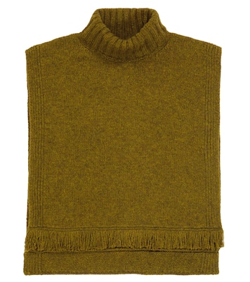 Poncho Talie aus Wolle | Bonpoint